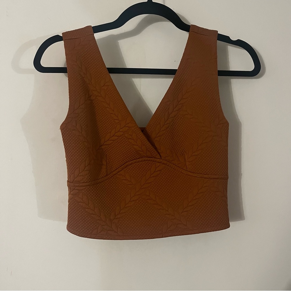 {Anthropologie} 🔷 Button crop top